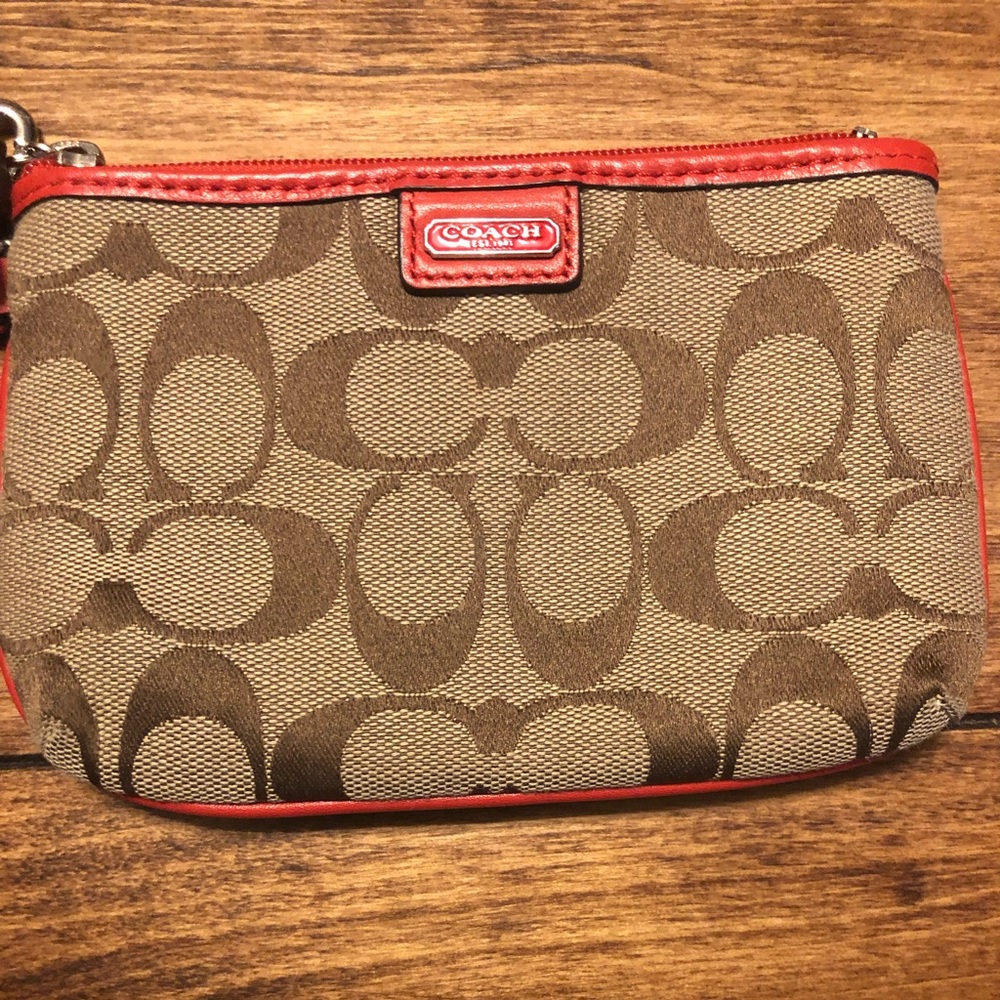 Coach wristlet